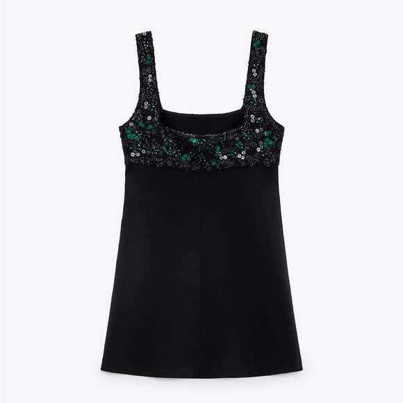 ZARA Bloggers Fav Sequin Dress - Picture 6 of 14